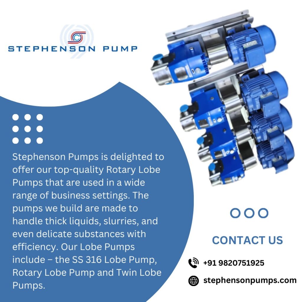 rotary lobe pump