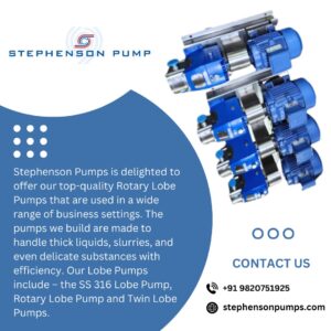 rotary lobe pumps