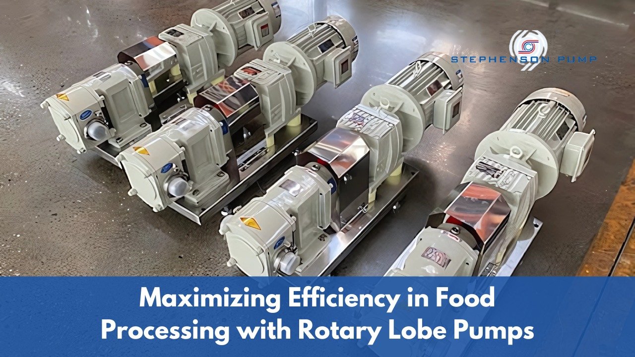 Rotary Lobe Pumps in food processing